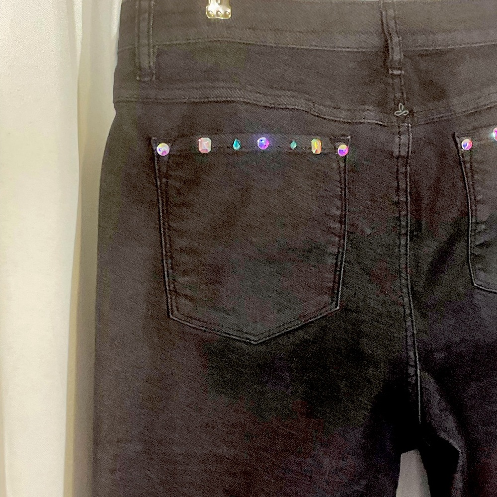 Prana Straight Jeans With Some Bling.